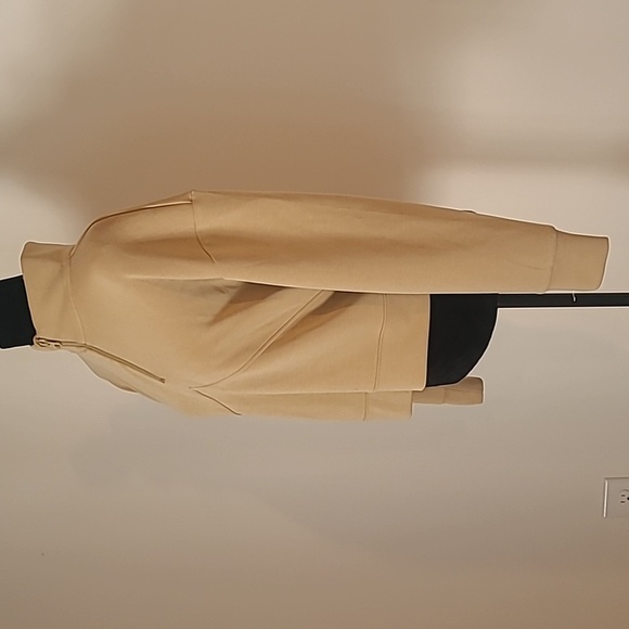 7Diamonds REV™ Crop Quarter-Zip Camel  Size M - Picture 2 of 8